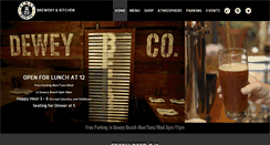 Desktop Screenshot of deweybeerco.com